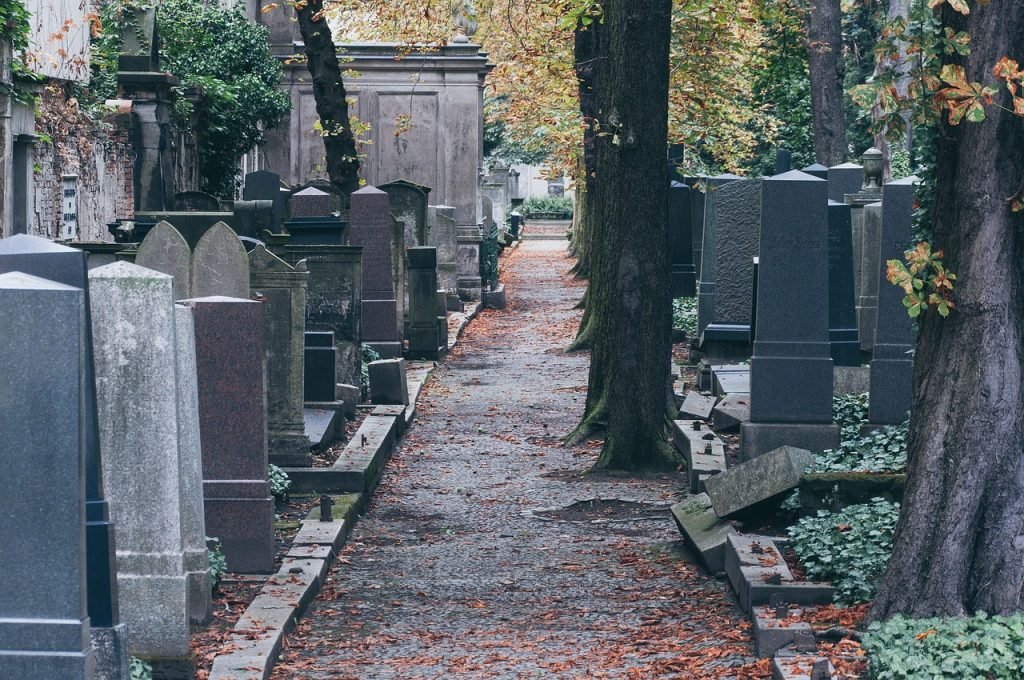 cemitério, lápide, enterro, serviço funerário