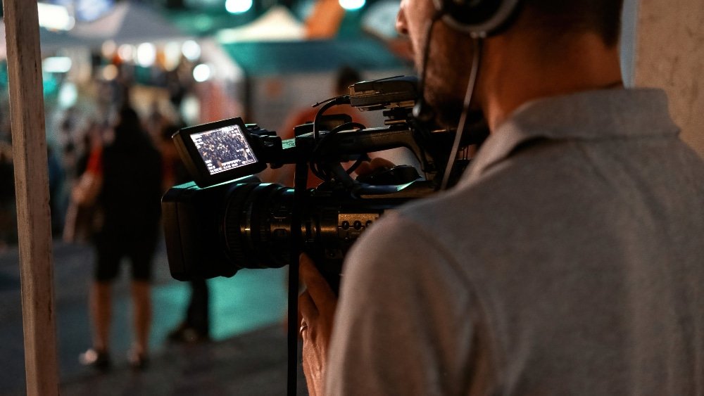 repórter cinematográfico