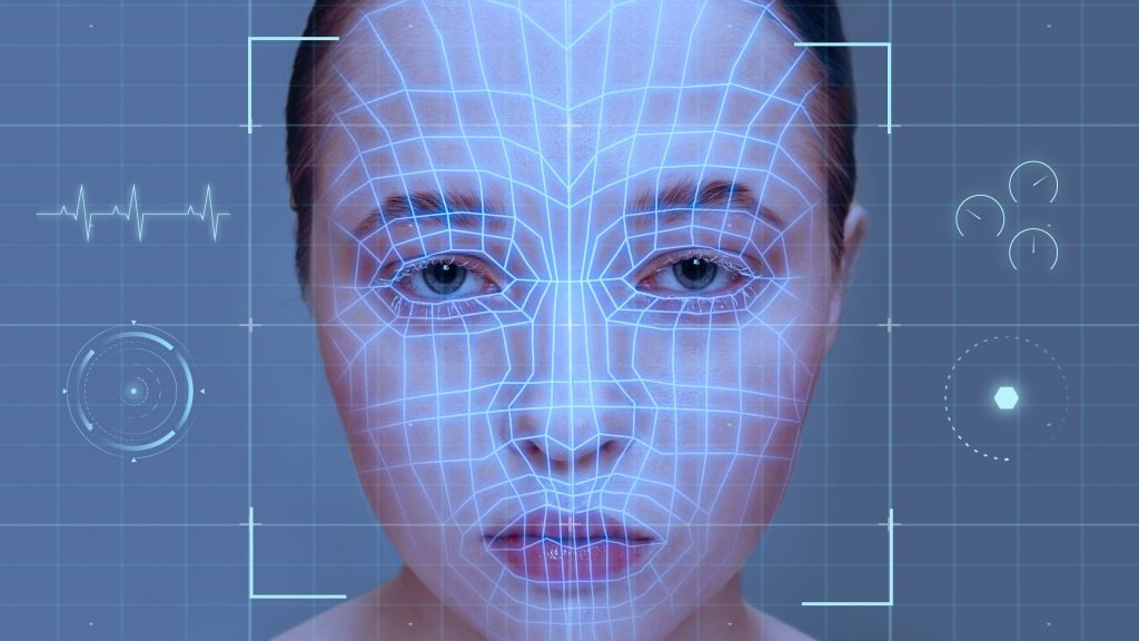 Biometria facial. Foto: Freepik