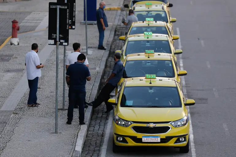 Taxista Táxi Foto: Fernando Frazão/Agência Brasil