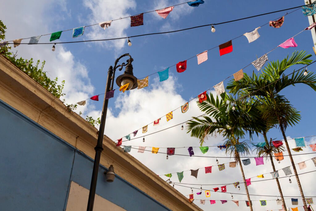 festa em rua pública