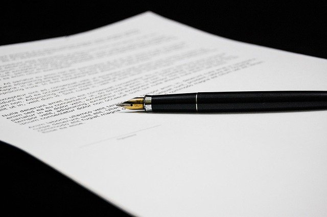 documento, contrato