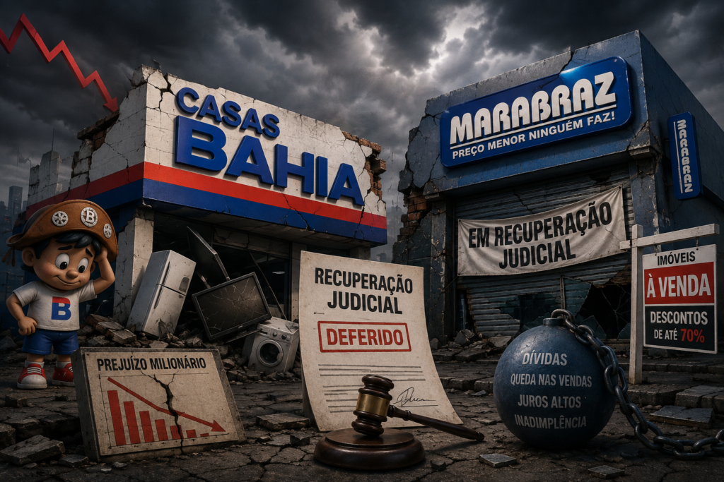 crise casas bahia e marabraz