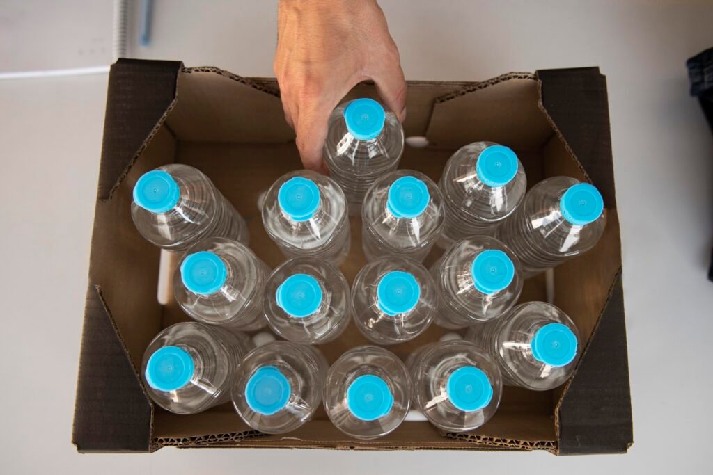 distribuição de água
