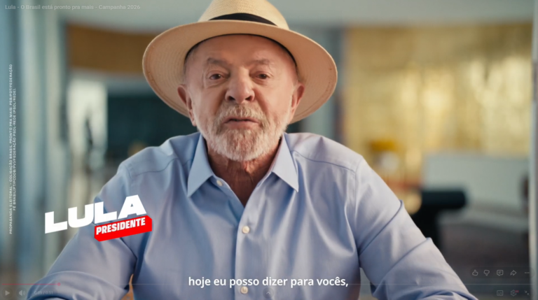 tempo de tv de Lula