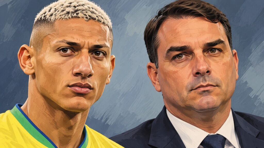 Flávio Bolsonaro x Richarlison
