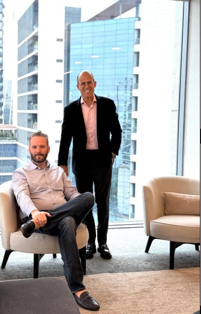 Rogério Pereira e Hugh Harley